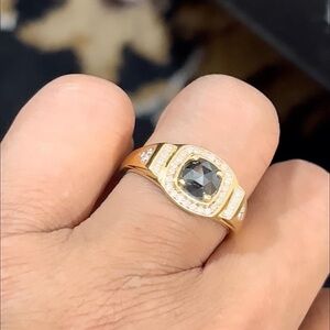 Black Diamond Ring
